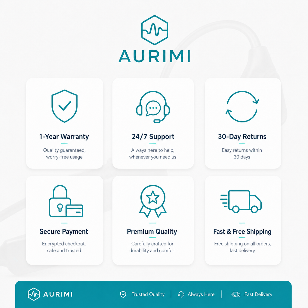 Aurimi® Bone Conduction Personal Sound Amplifier