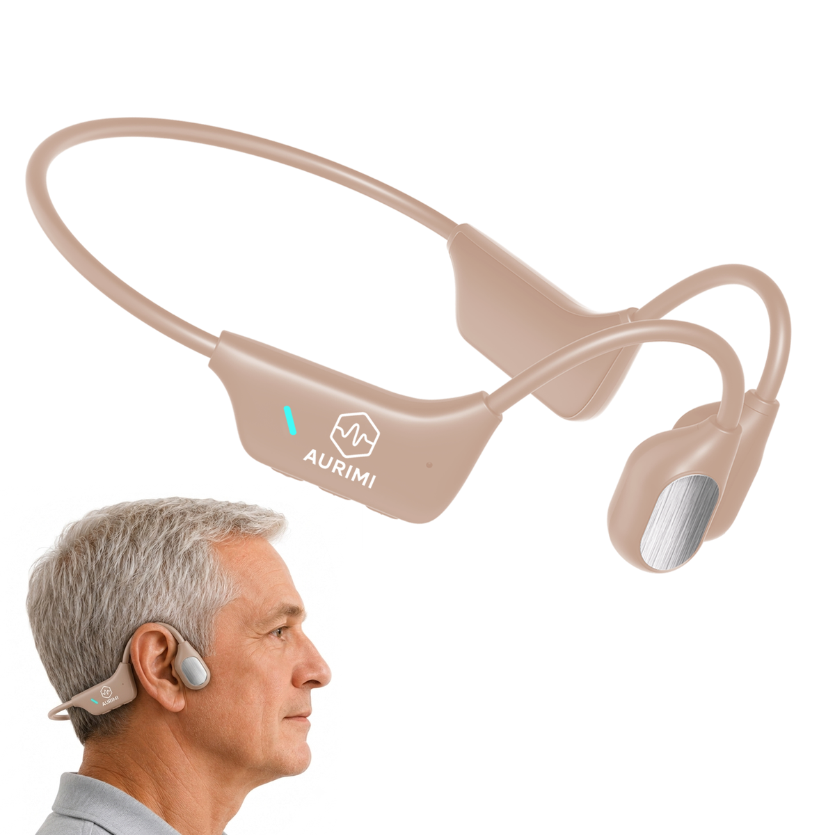Aurimi® Bone Conduction Personal Sound Amplifier